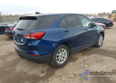 2022 Chevrolet Equinox Fwd Ls из США, поврежденный, VIN 3GNAXHEV7NS206331